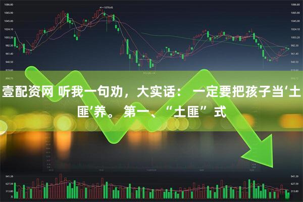 壹配资网 听我一句劝，大实话： 一定要把孩子当‘土匪’养。 第一、“土匪” 式